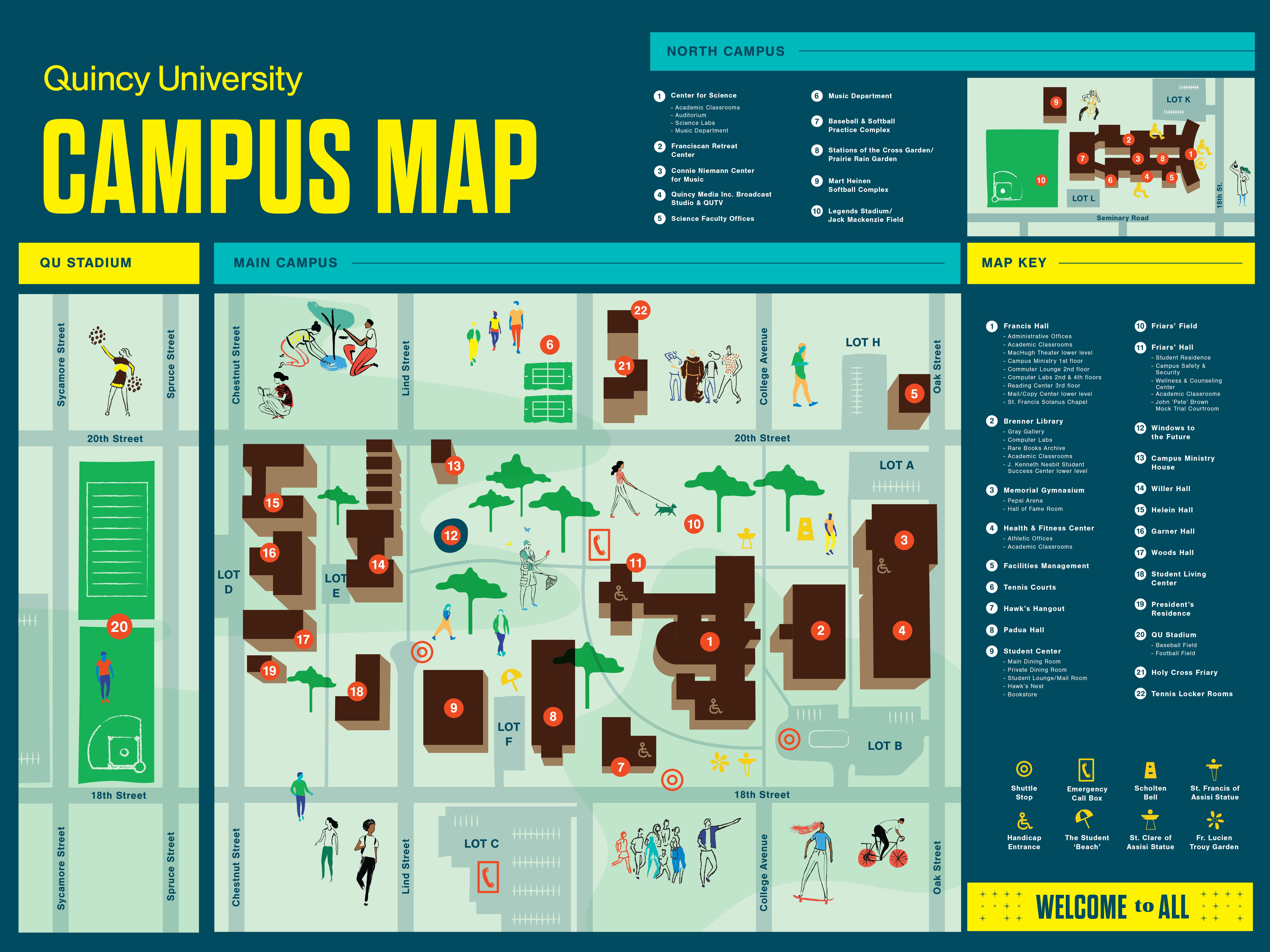 Campus Map Quincy University
