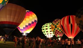 Balloon Glow Quincy University Homecoming 2016