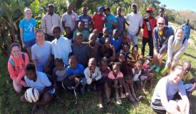 Mission trip group photo in Haiti 2016