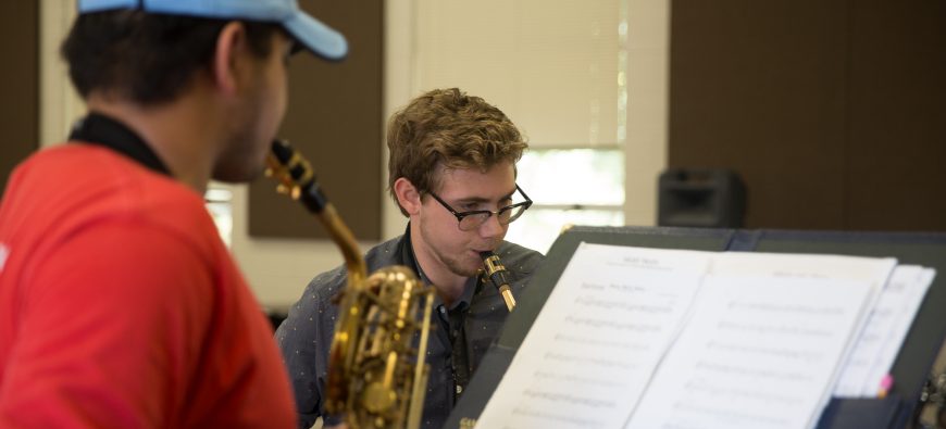 Jazz Band practice