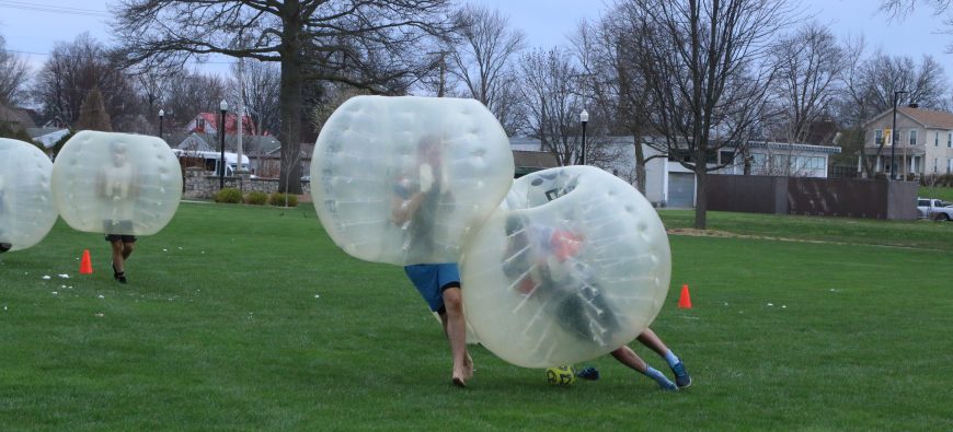 Students participating in Hawk Wild Events