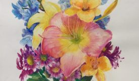 Summer Lilies by Maureen Brodsky