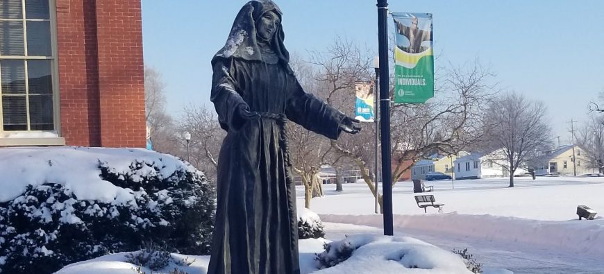 St. Clare Statue