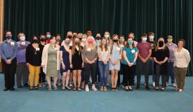 Group Picture of QU Academic Symposium Winners