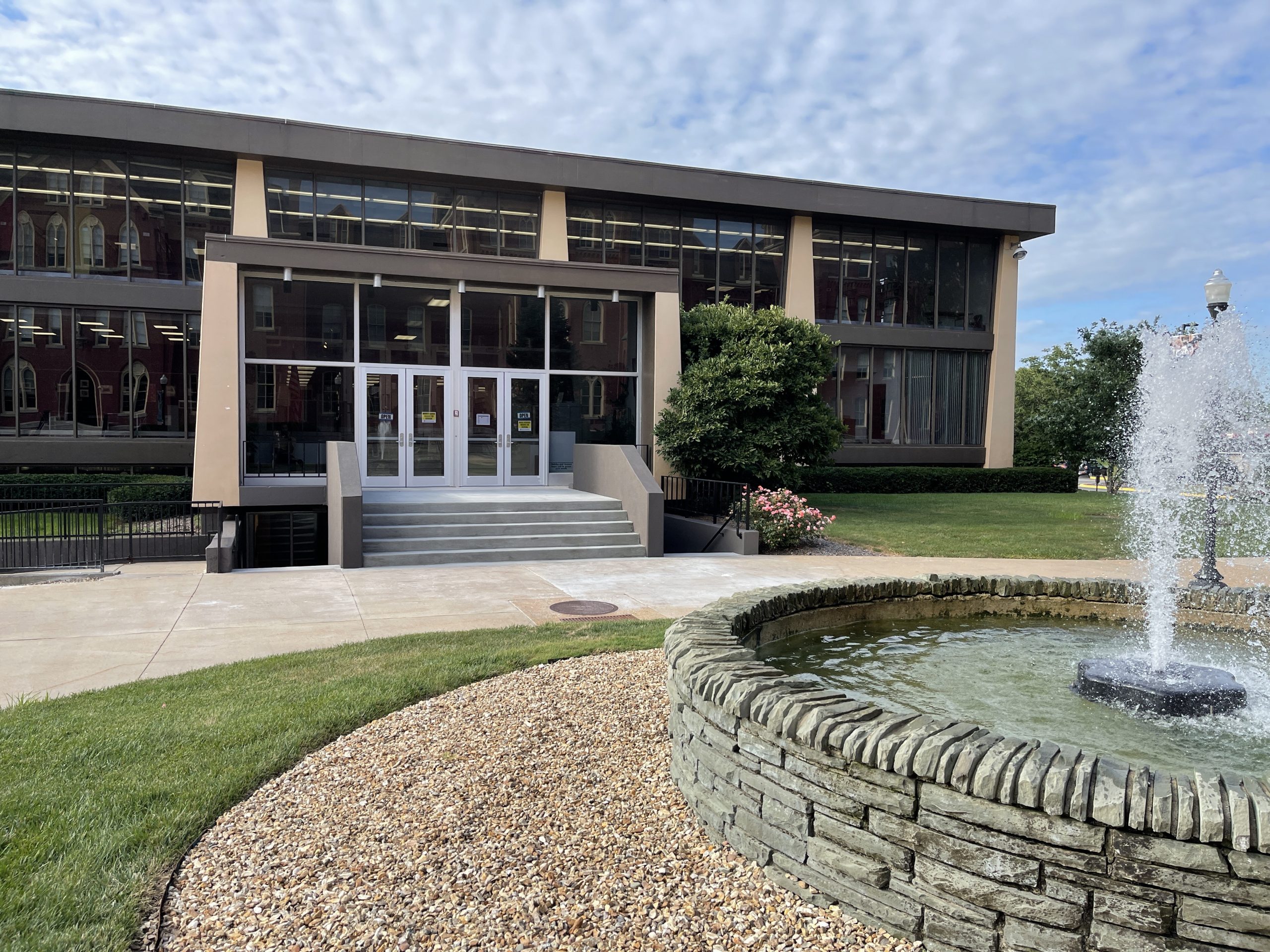 QU Completes Brenner Library Entrance Renovation Quincy University
