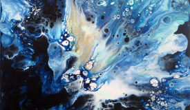 Nancy-Vonderhaar-Marbleized-Acylic-Painting