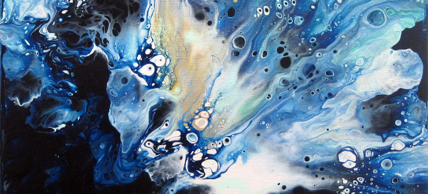 Nancy-Vonderhaar-Marbleized-Acylic-Painting