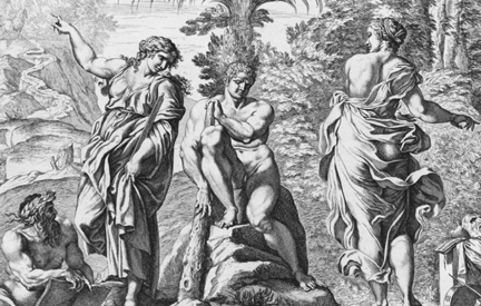 drawing of Hercules